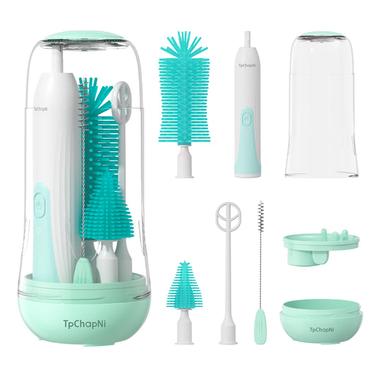 Electric Bottle Brush Cleaner Travel Kit
